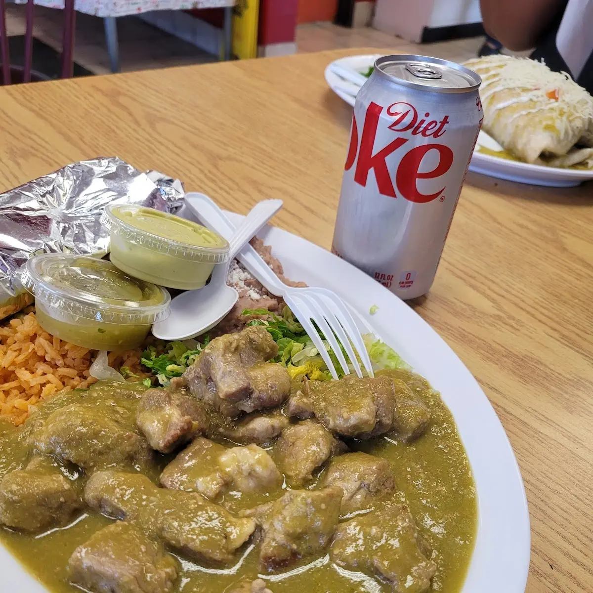 Chile Rojo or Verde Plate