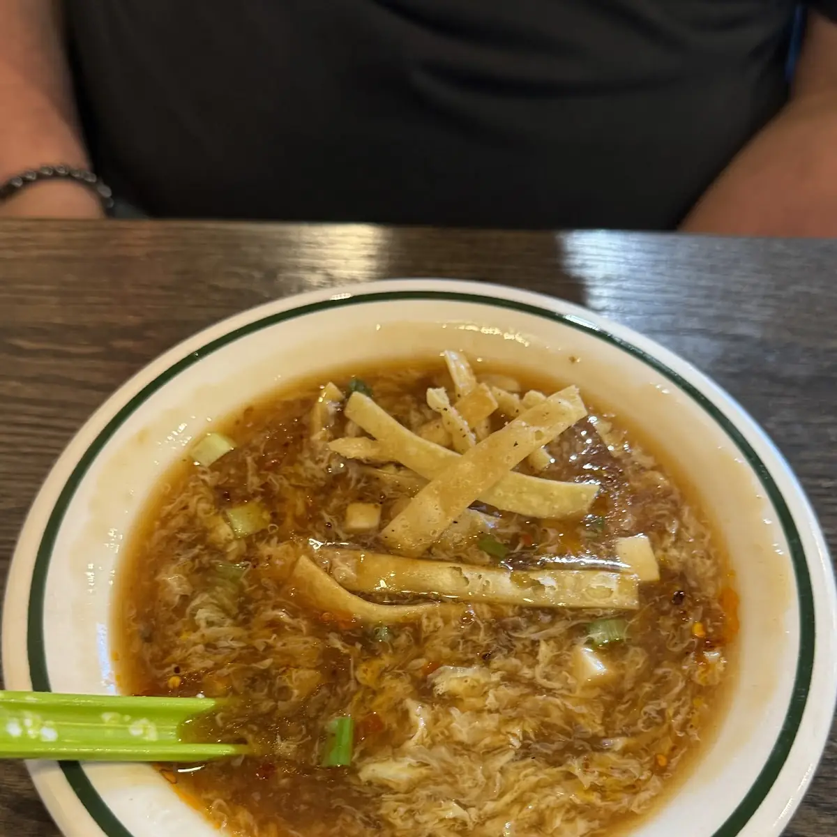 Hot sour soup L