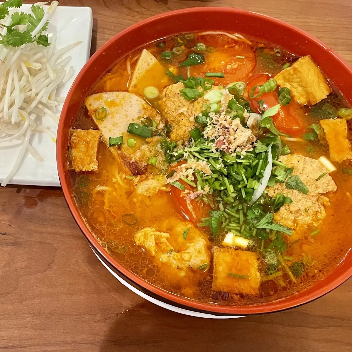 Crab Noodle Soup Bun Rieu