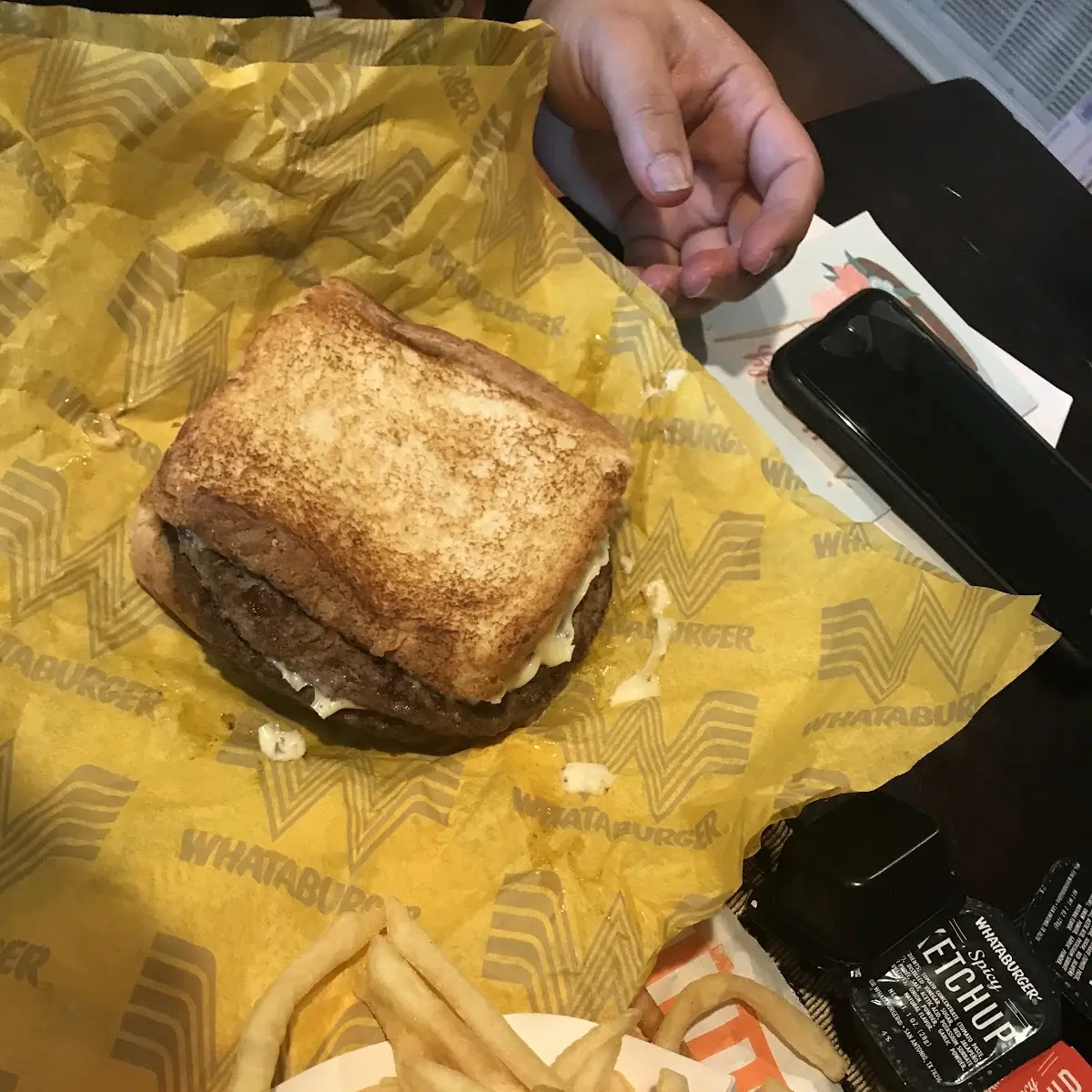 Double Patty Melt Burger