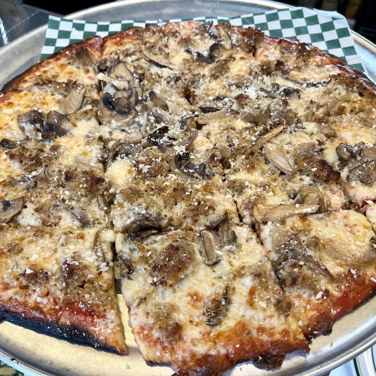 Sausage & Mushroom Pizza
