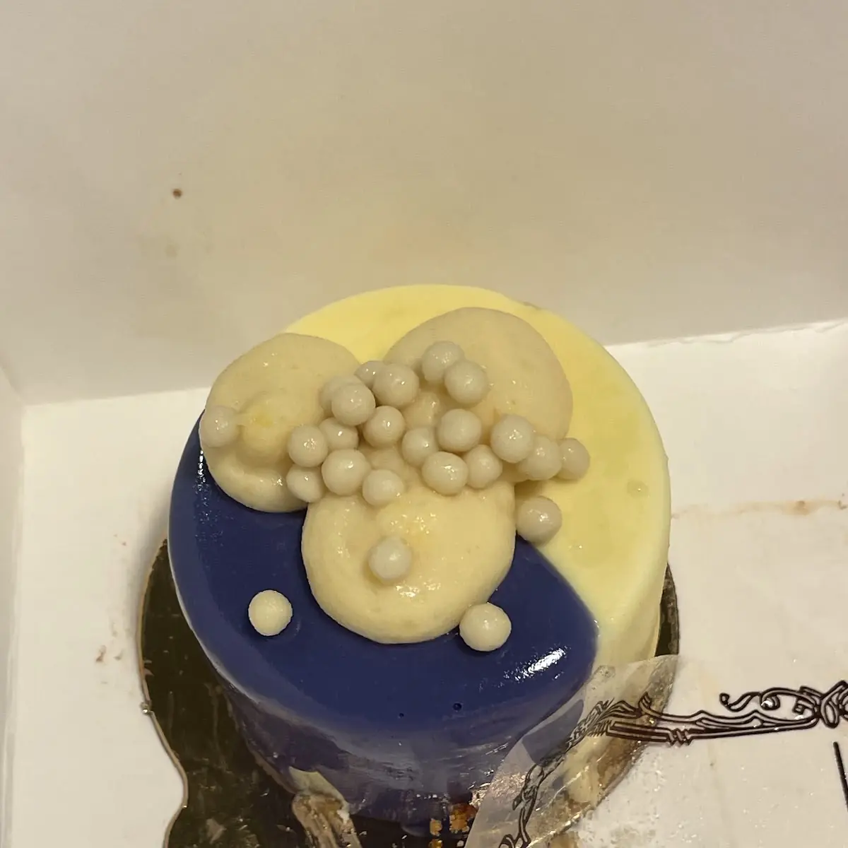 Lemon Mousse Cake