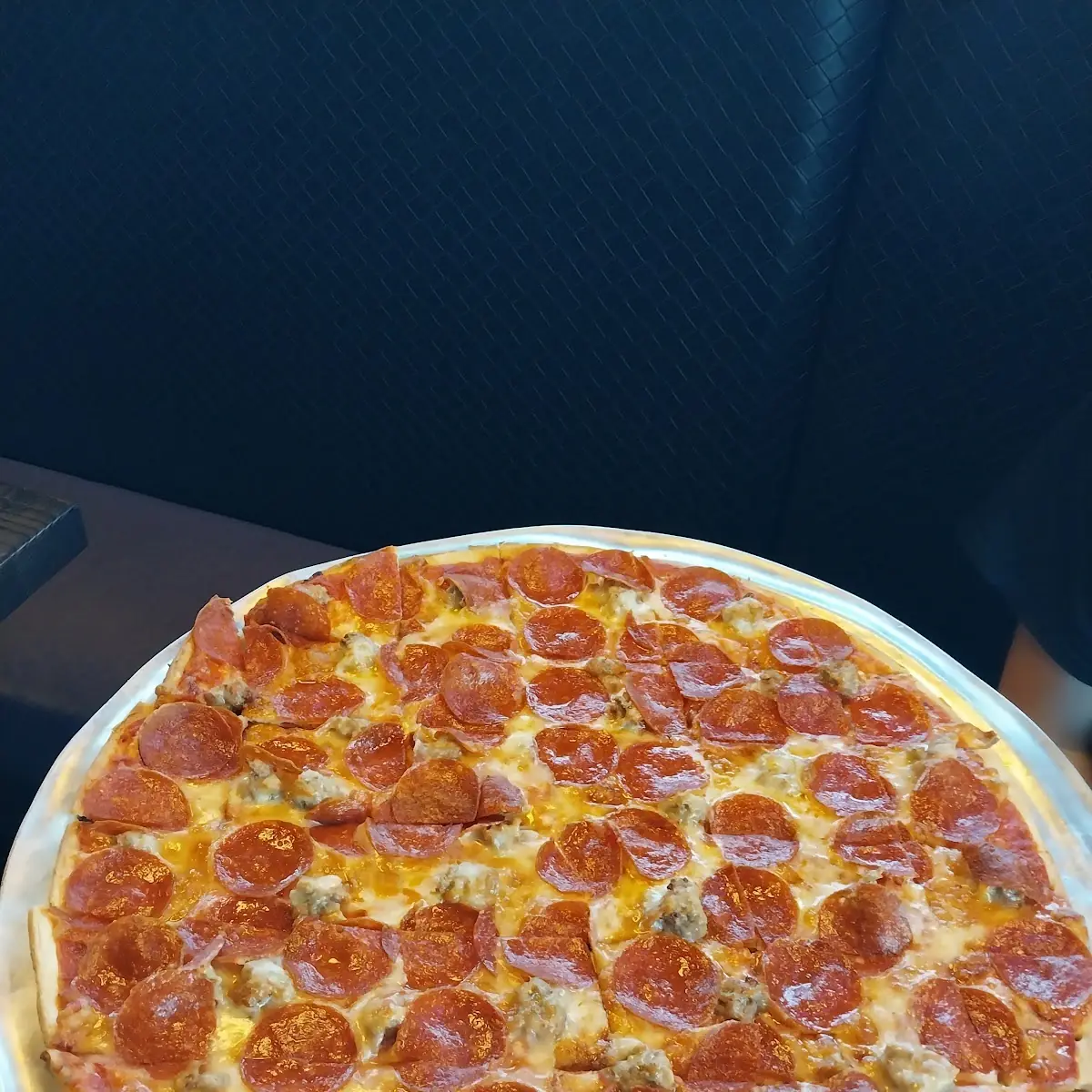 Pepperoni an Sausage Pizza