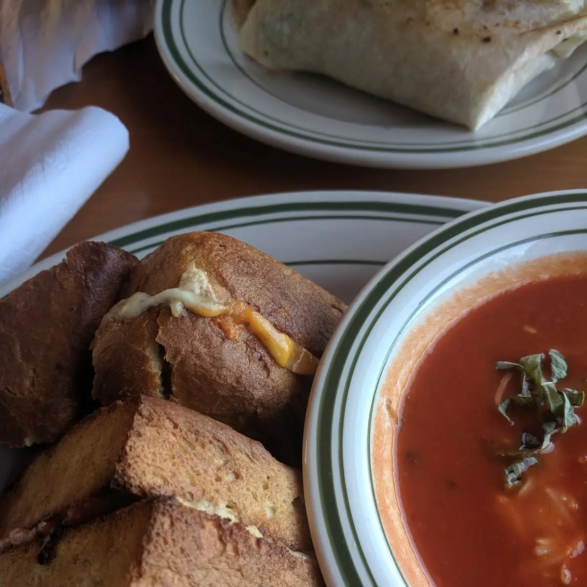 Grilled Cheese and Tomato Soup