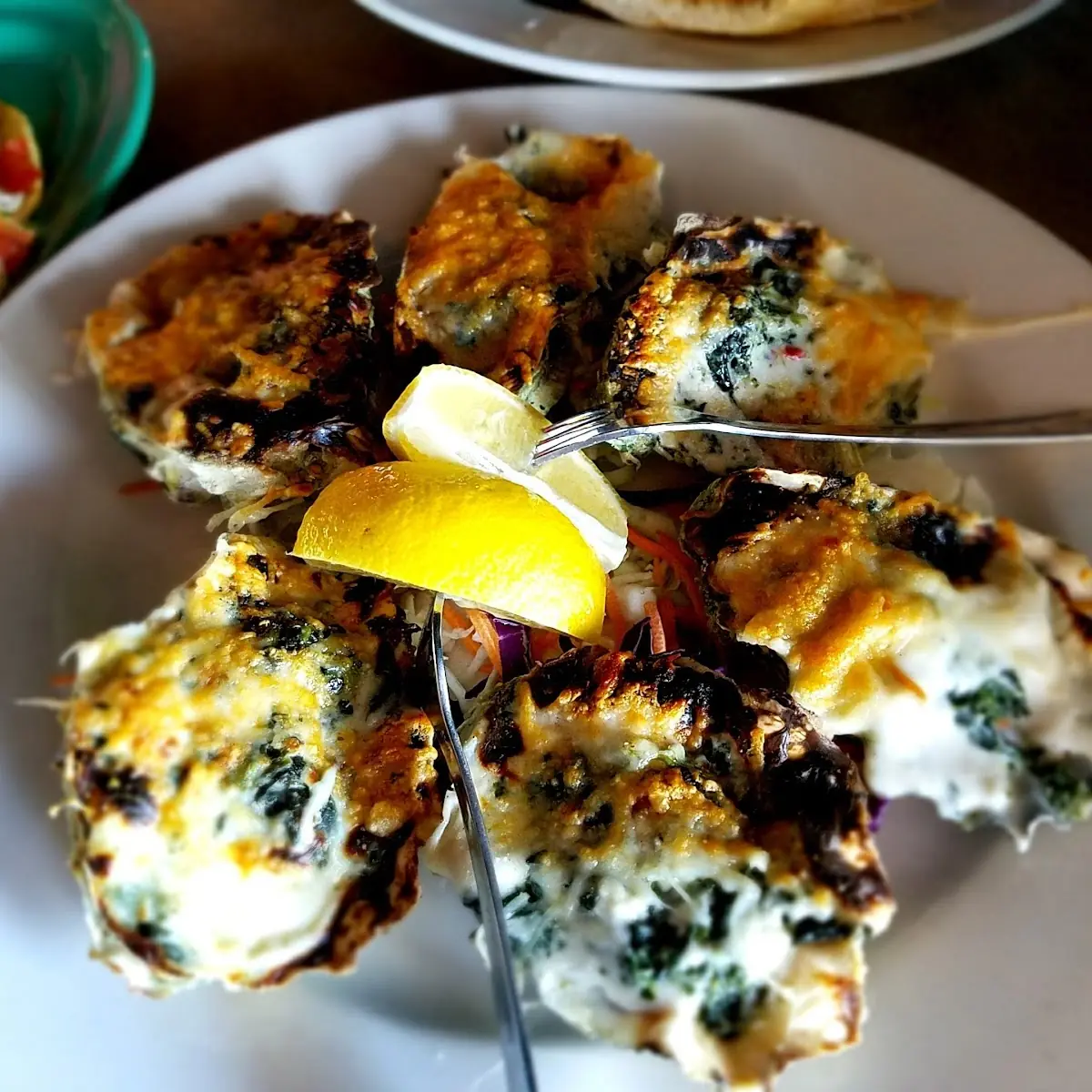 Oysters Rockefeller