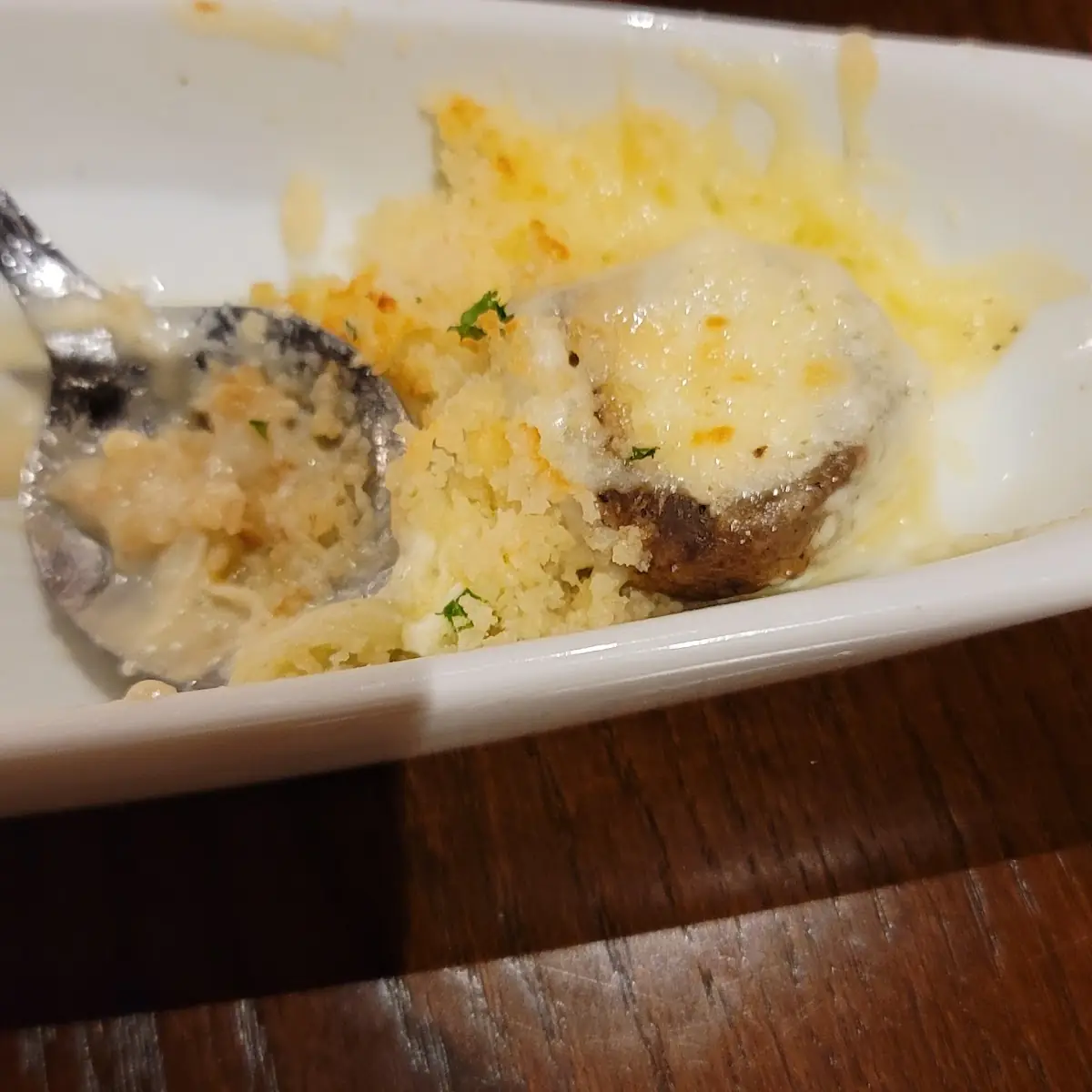 White Cheddar Stuffed Mushrooms