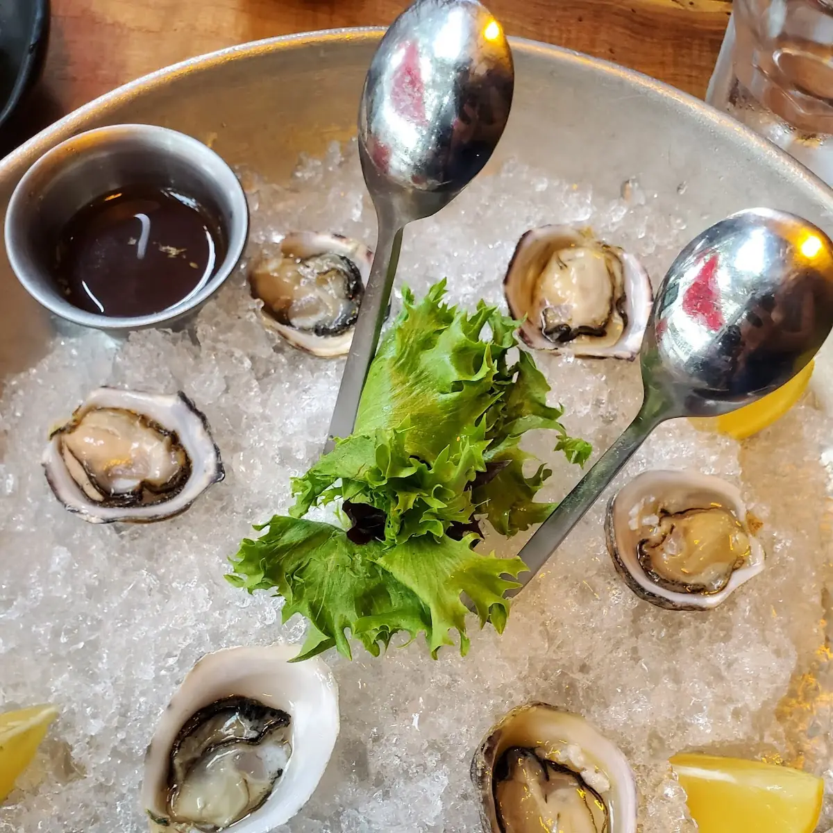 Kushi Oysters on Half Shell