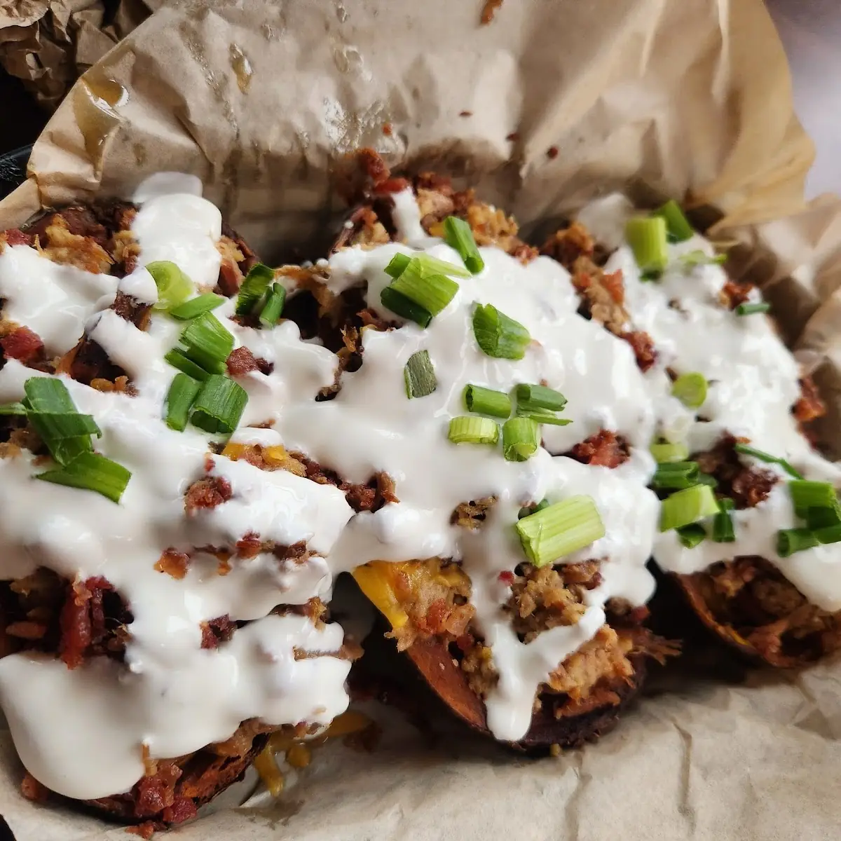 Pulled Pork Tot-Chos
