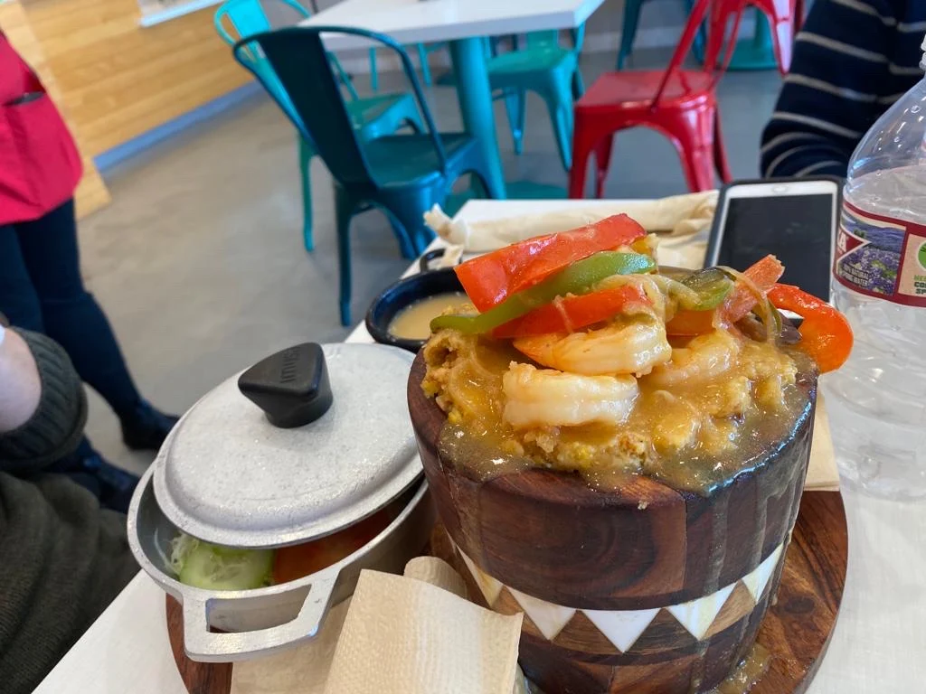 Shrimp Mofongo