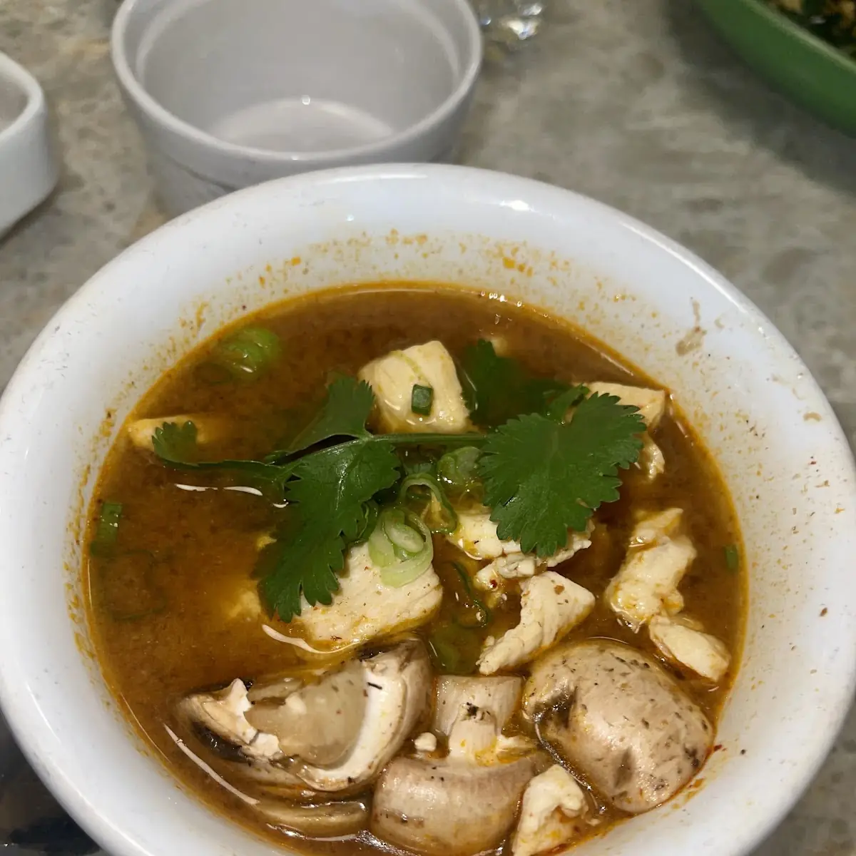 Tom Yum Gai Soup
