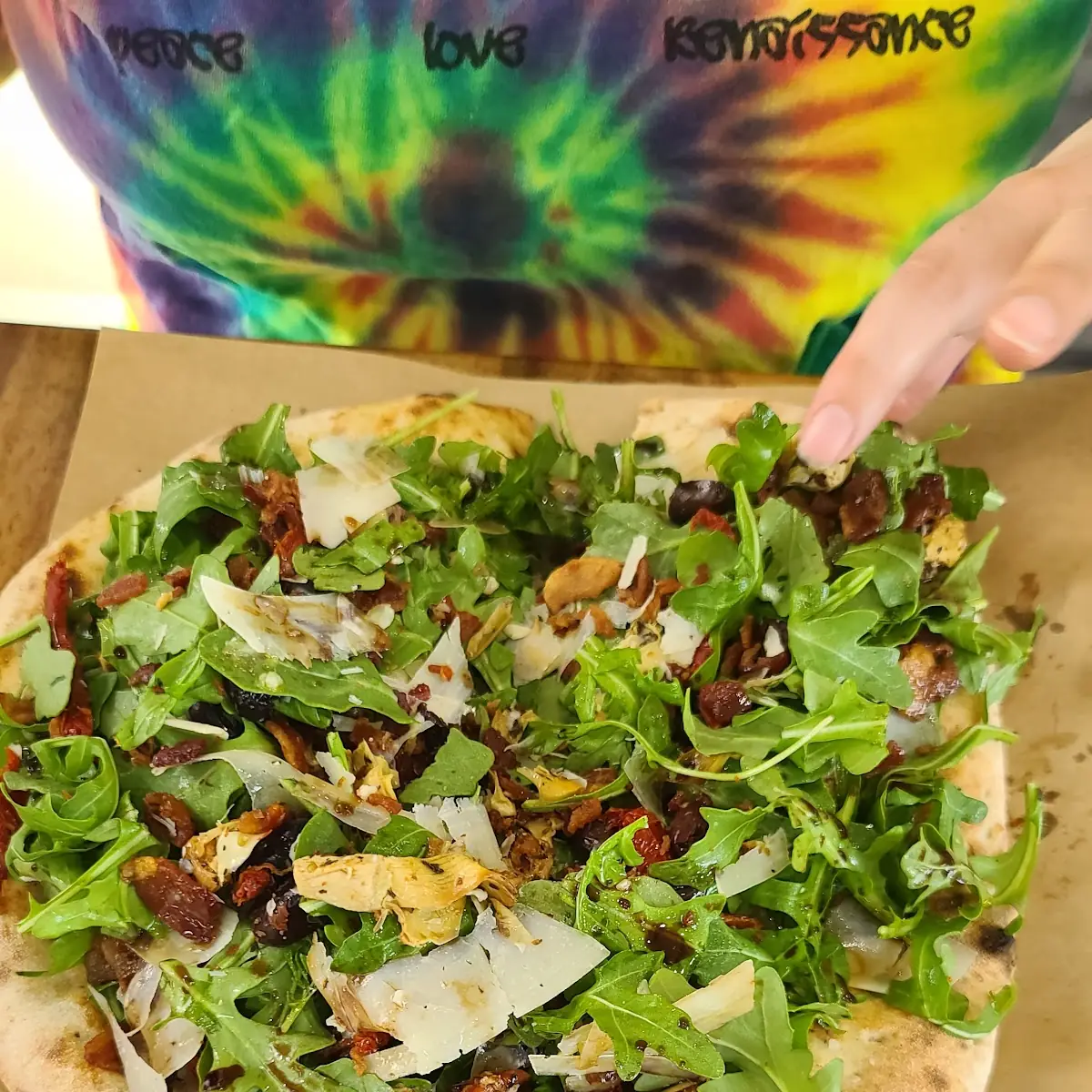 Arugula Salad and Focaccia
