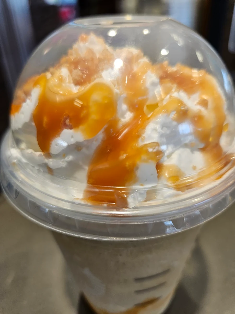 Caramel Ribbon Frappuccino