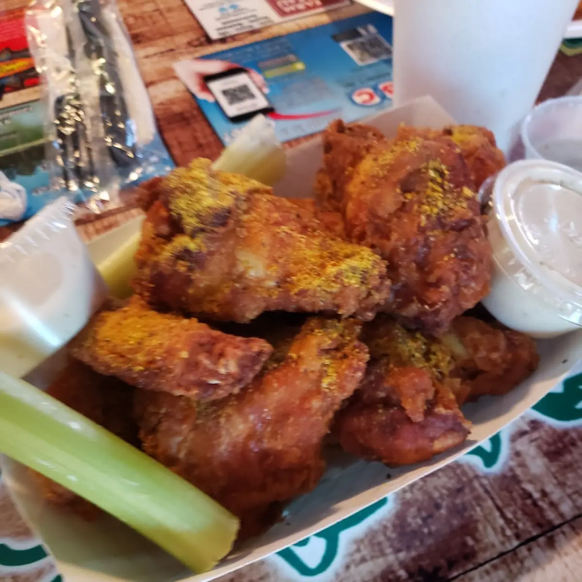 Lemon Pepper Chicken Wings