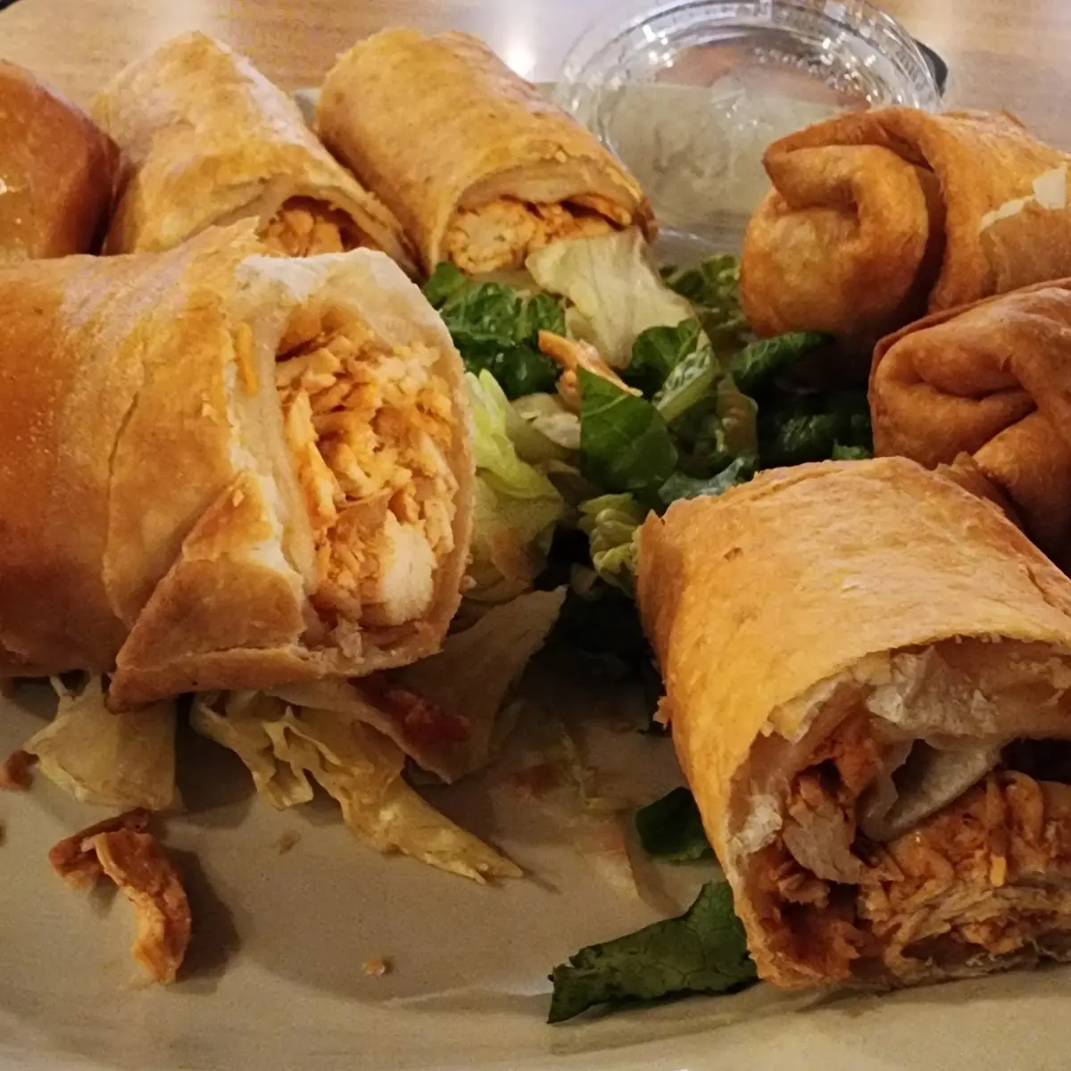 Homemade Chicken Taquitos Special