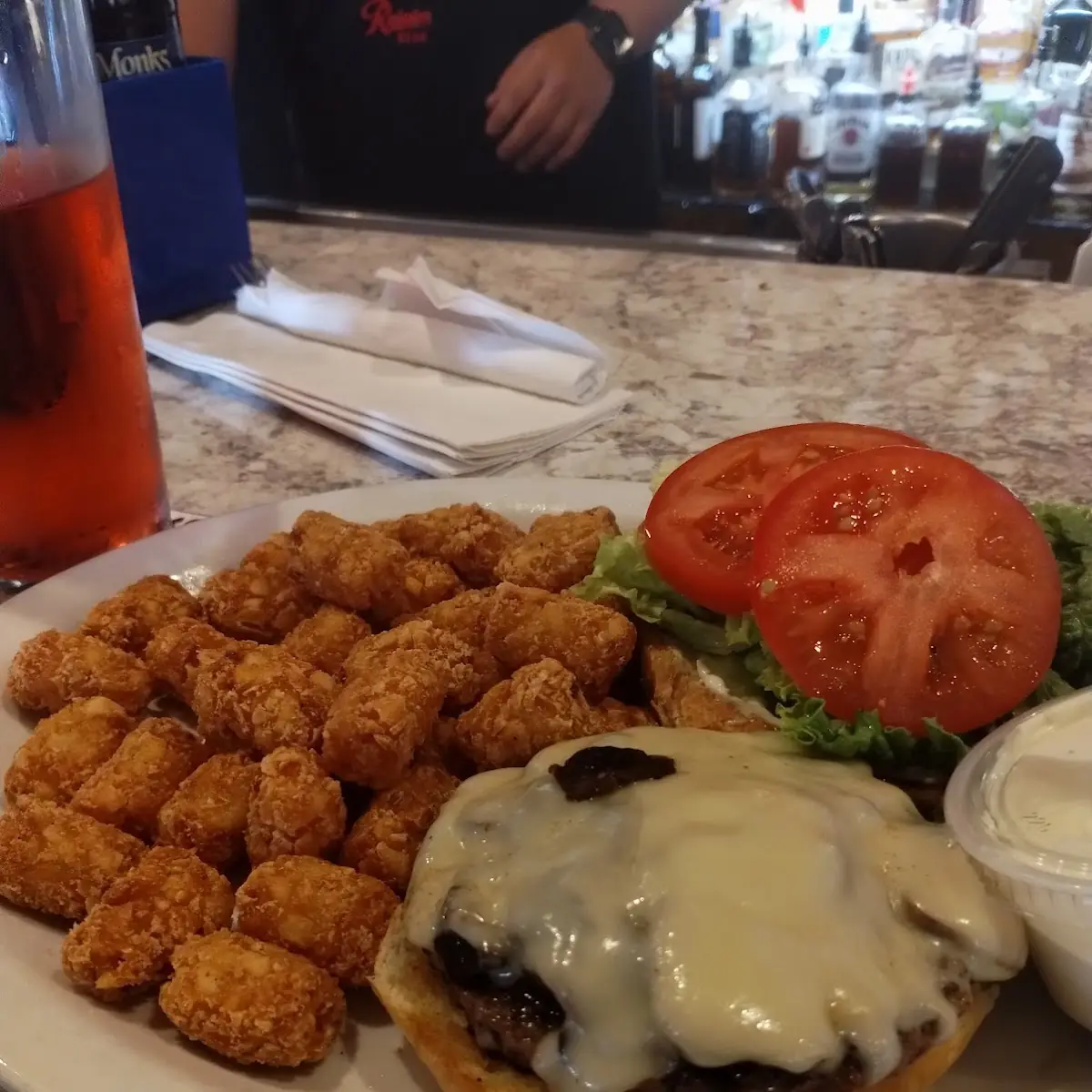 Swiss Mushroom Burger