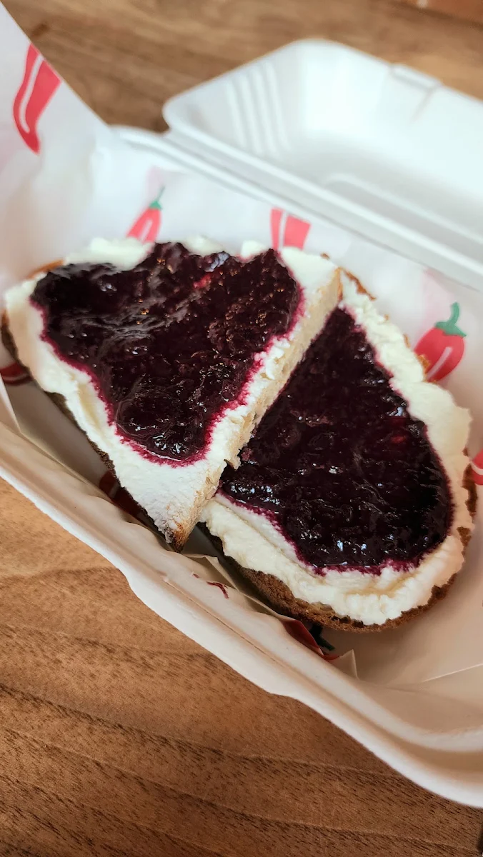 Ricotta & House Jam Toast