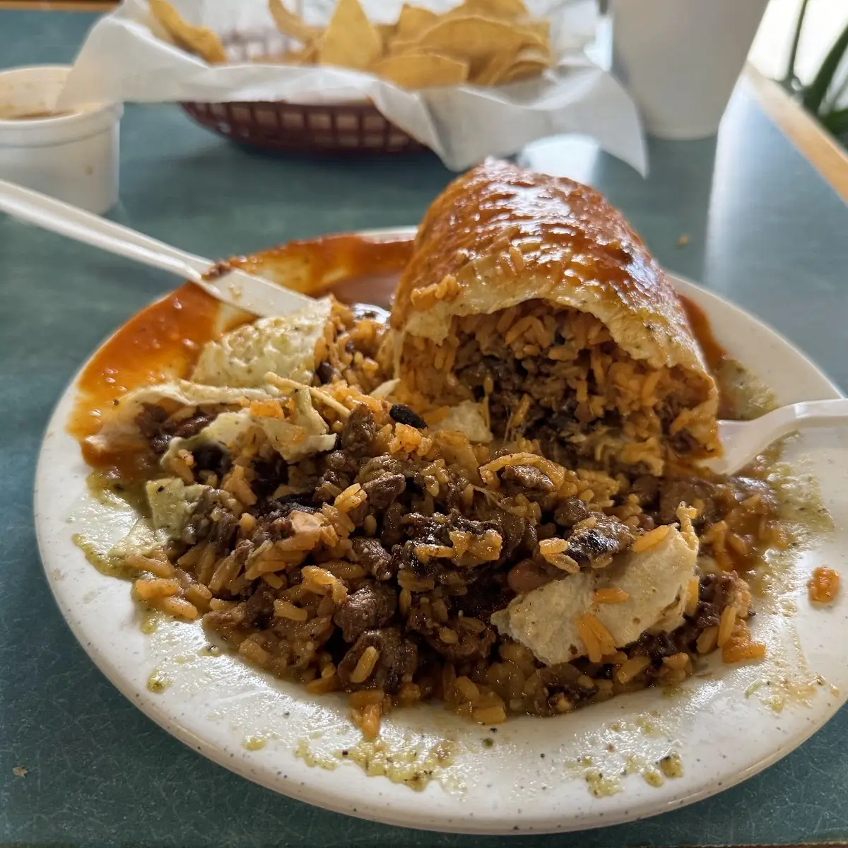 Carne Asada Burrito