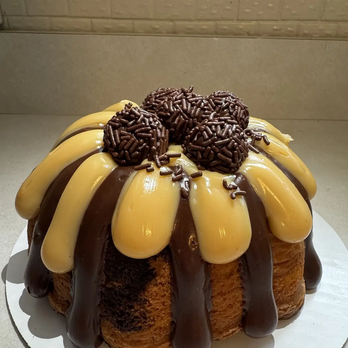 Brazilian Carrot Cake Piece