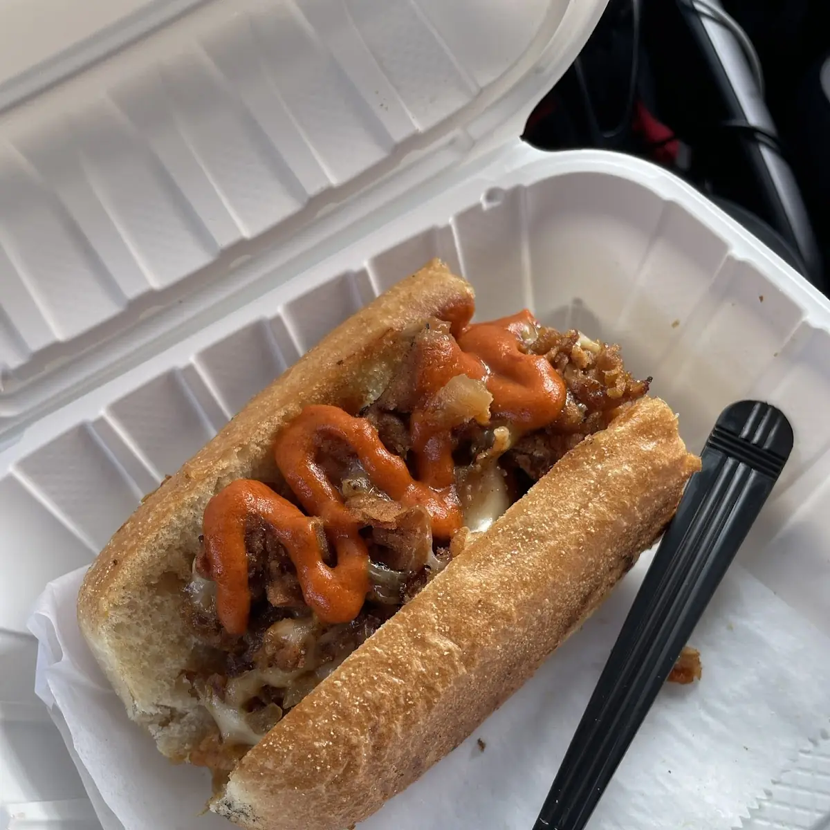 From the Earth Philly Cheesesteak Sandwich