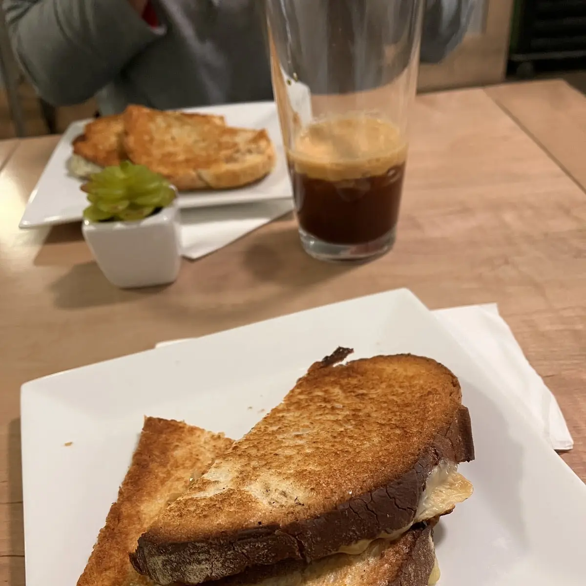 Three Cheese Grilled Cheese