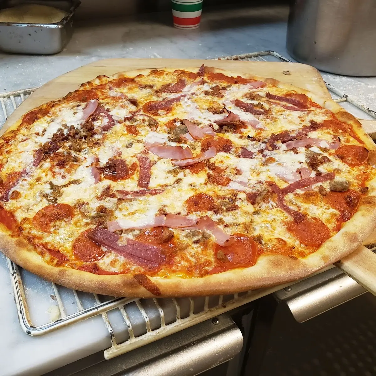 Stuffed Meat Pizza