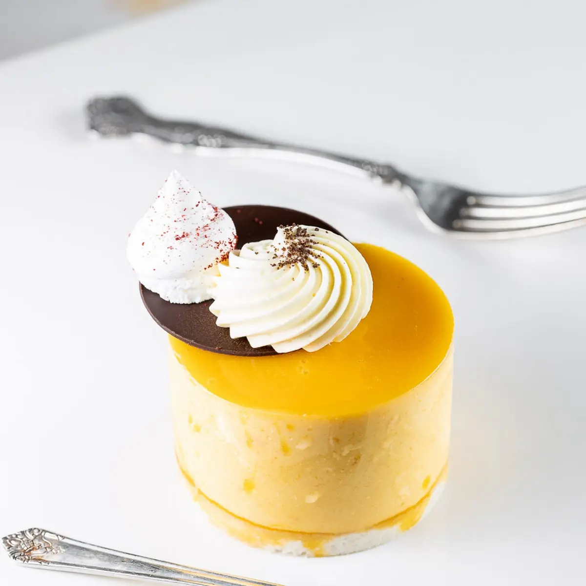 Mango Cake Slice