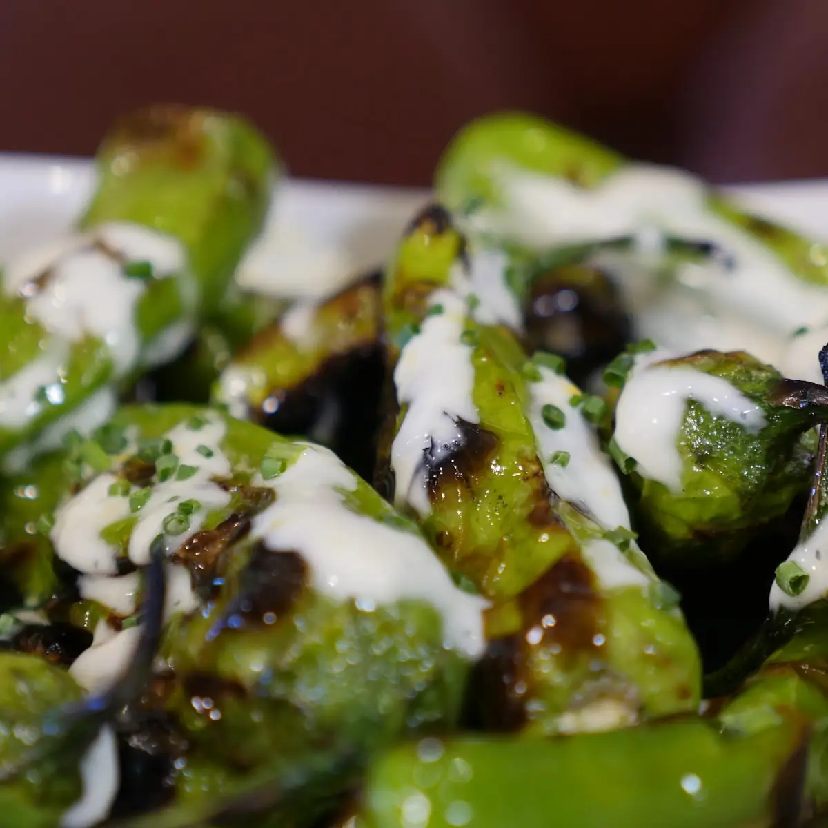 Blistered Shishito Peppers