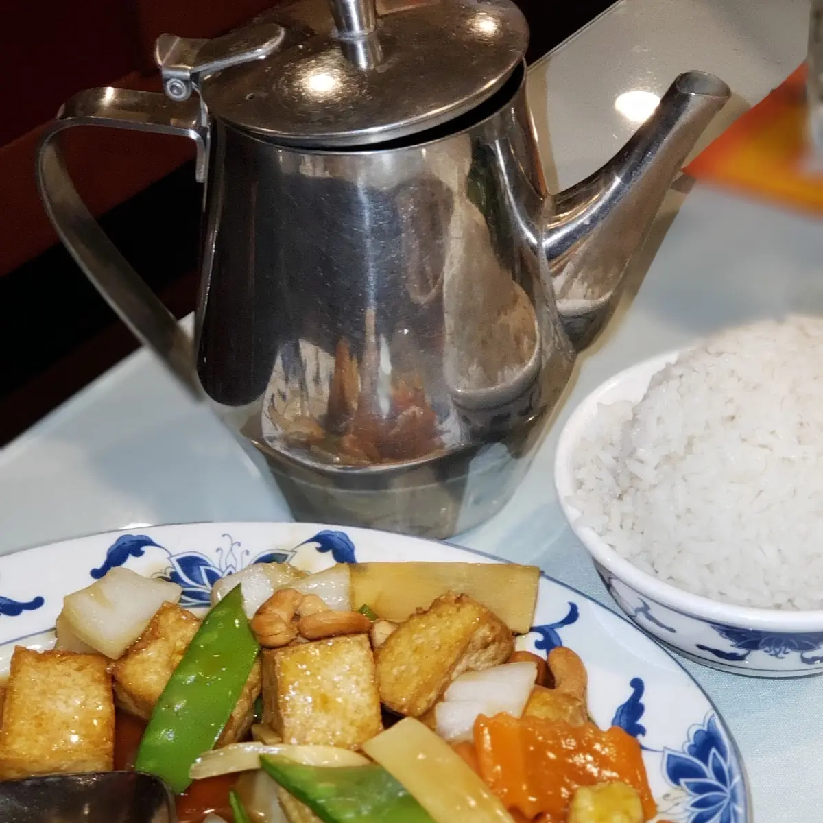 Fried Tofu with Green Beans