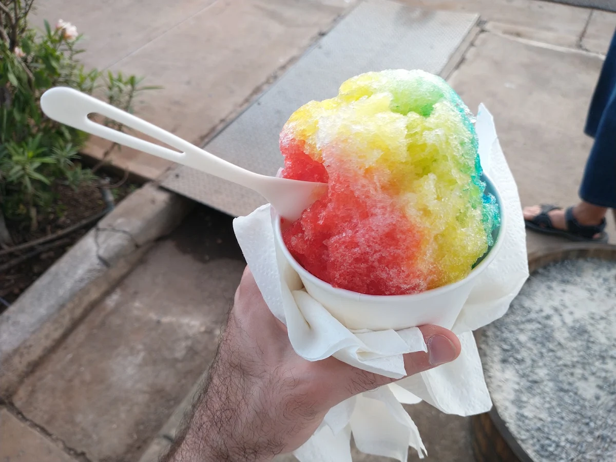Hawaiian Rainbow Shaved Ice
