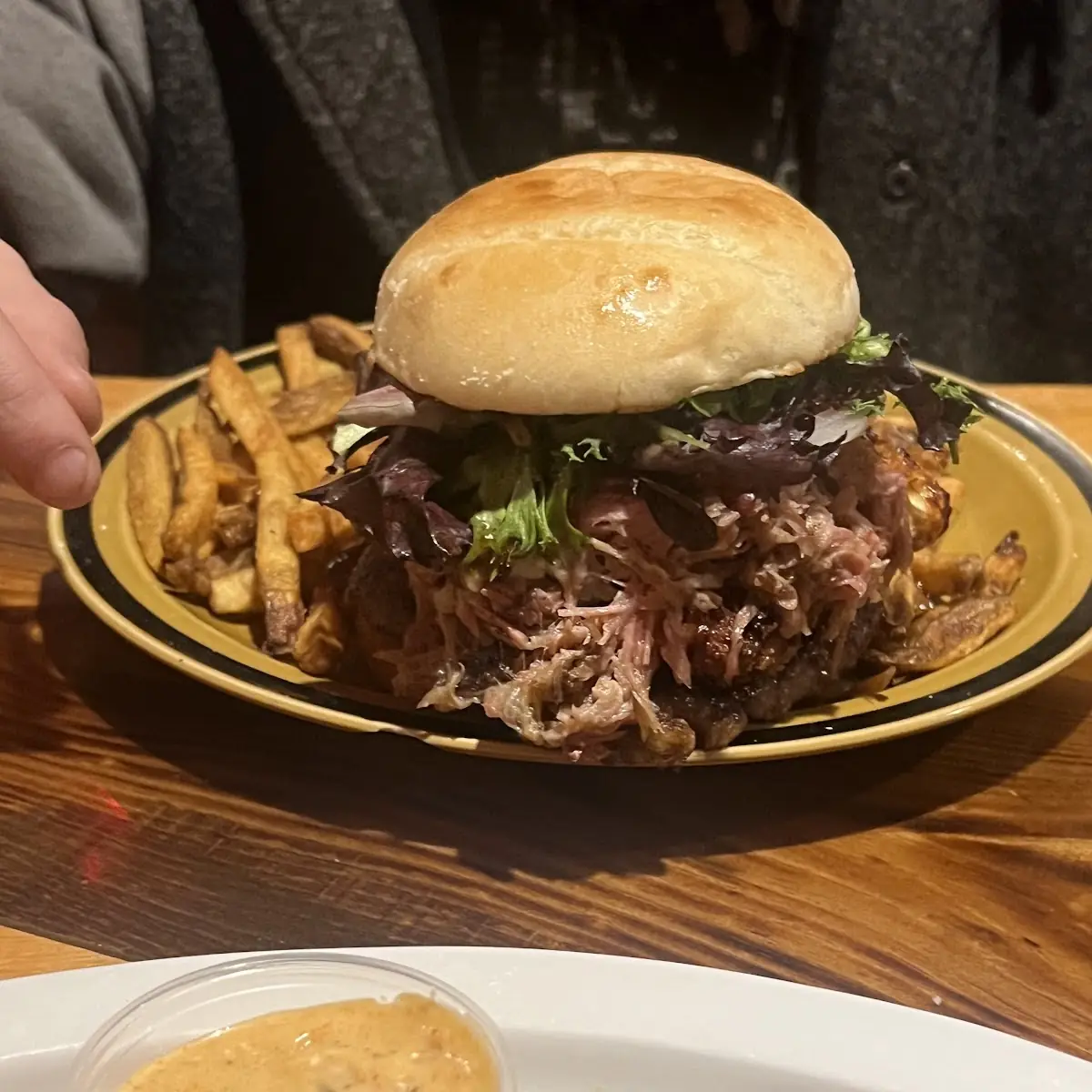 Hickory Smoked Pulled Pork Sandwich