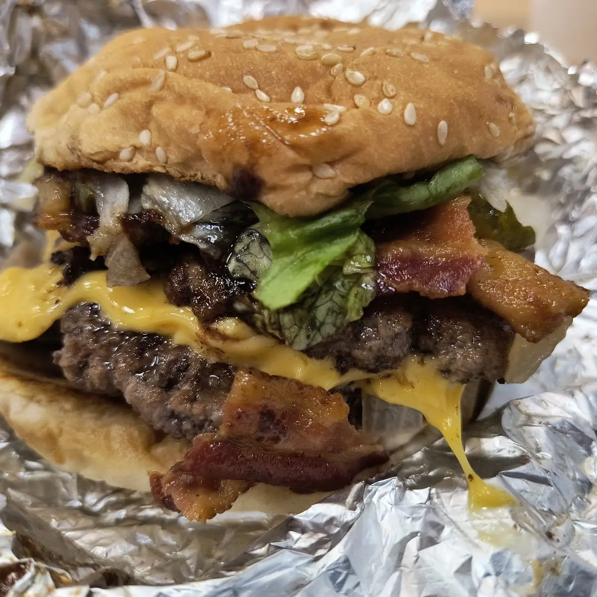 Bacon Double Cheeseburger