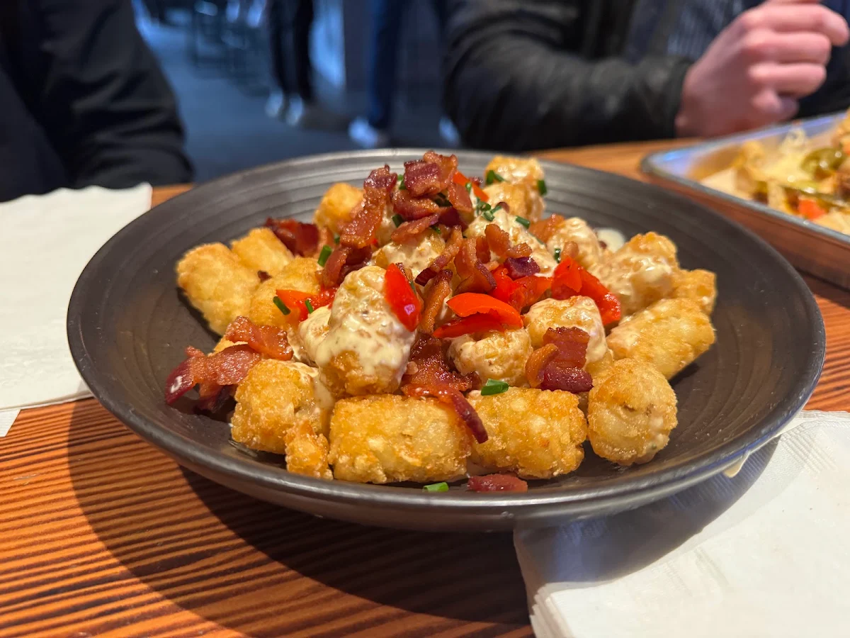 Loaded Cheese Tots