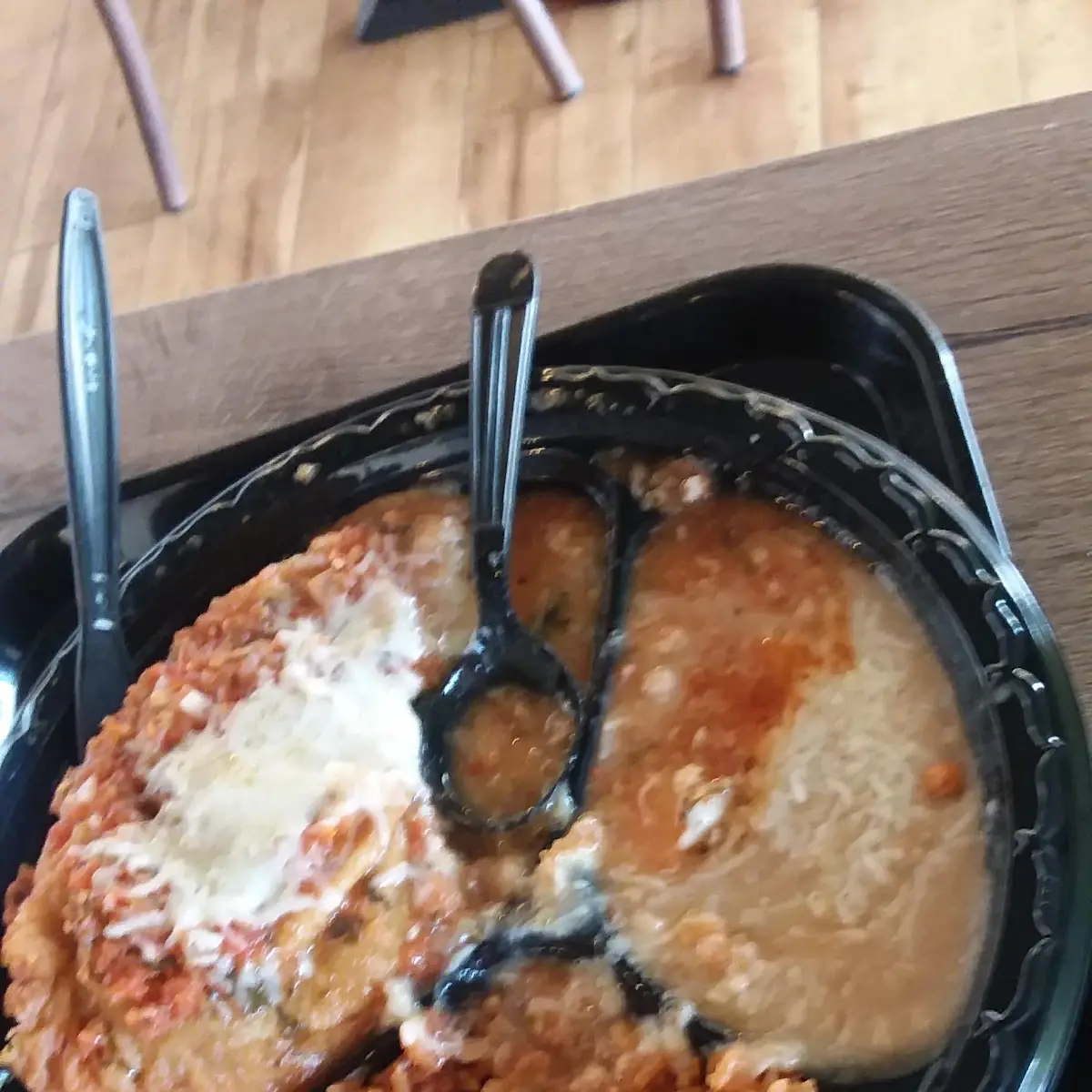 Chile Relleno with Rice and Beans