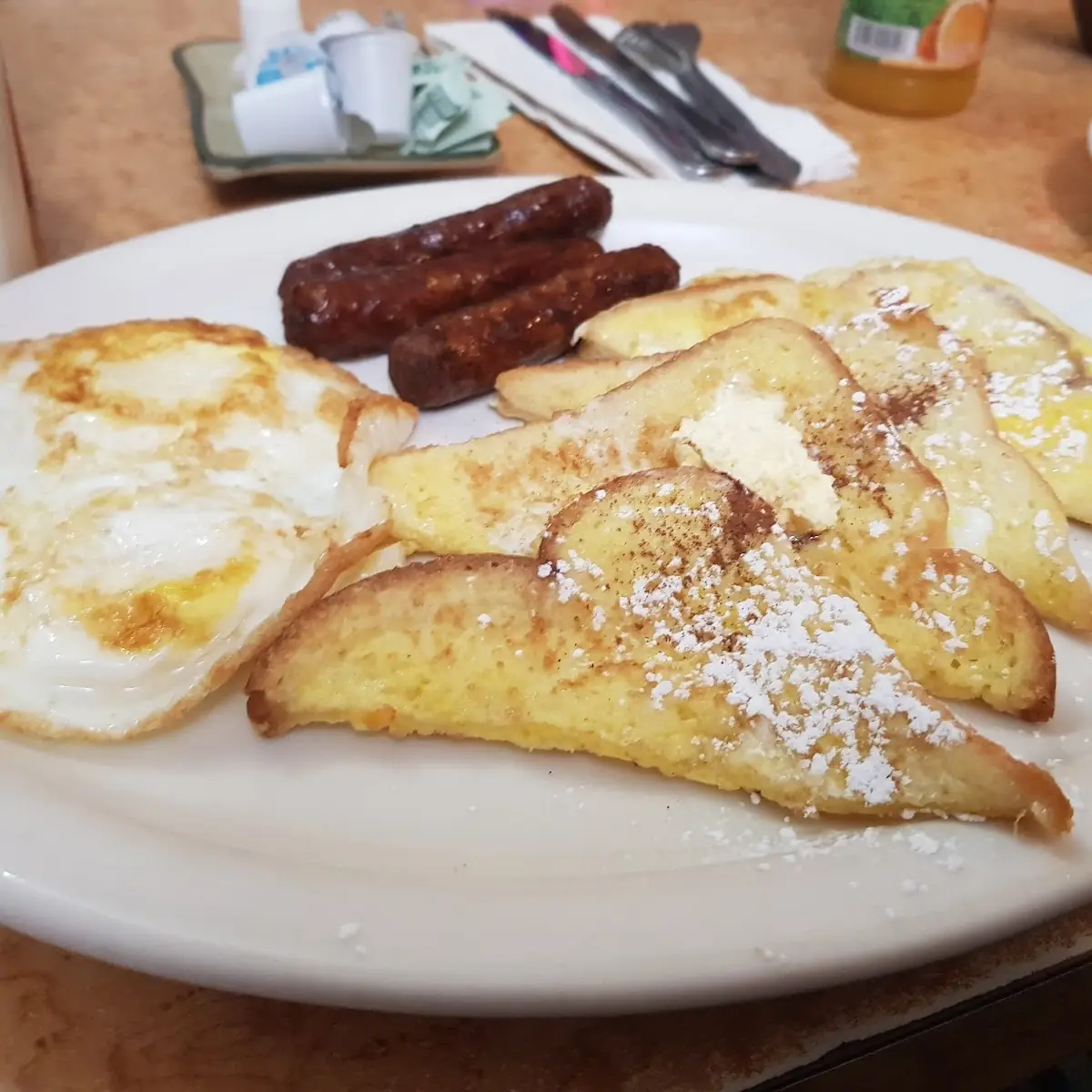 French Toast Egg & Sausage