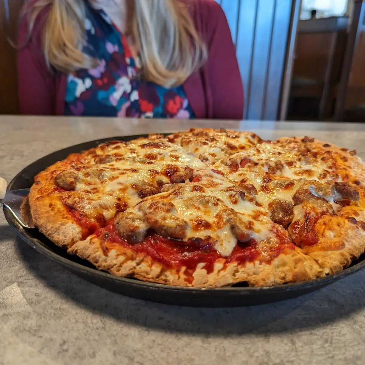 Pepperoni Sausage Pizza