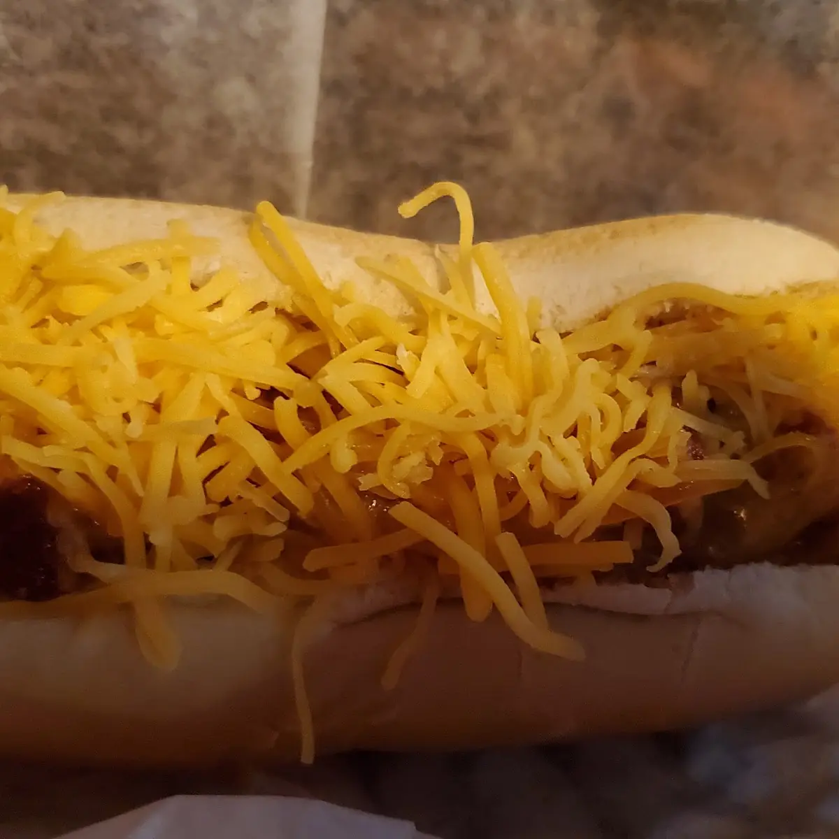 Chili Dog with Cheese