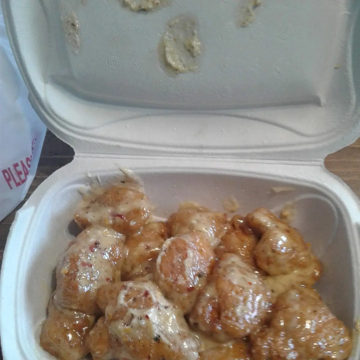 Garlic Parmesan Boneless Chicken Wings