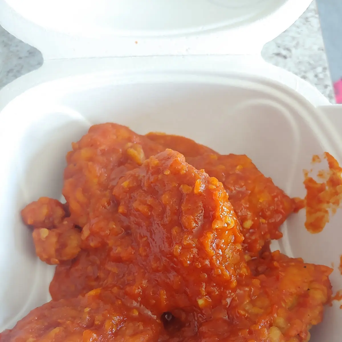Hot Garlic Boneless Wings