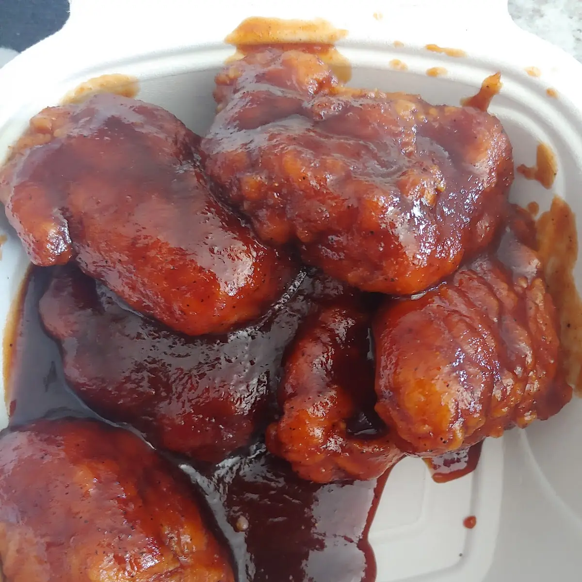 Whiskey BBQ Boneless Wings