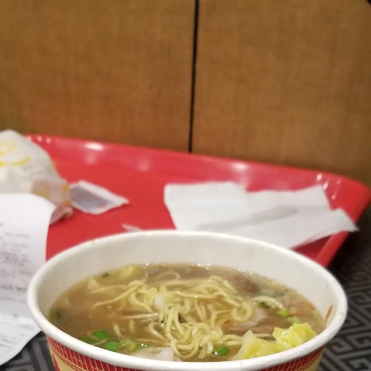 Meaty Wonton Soup