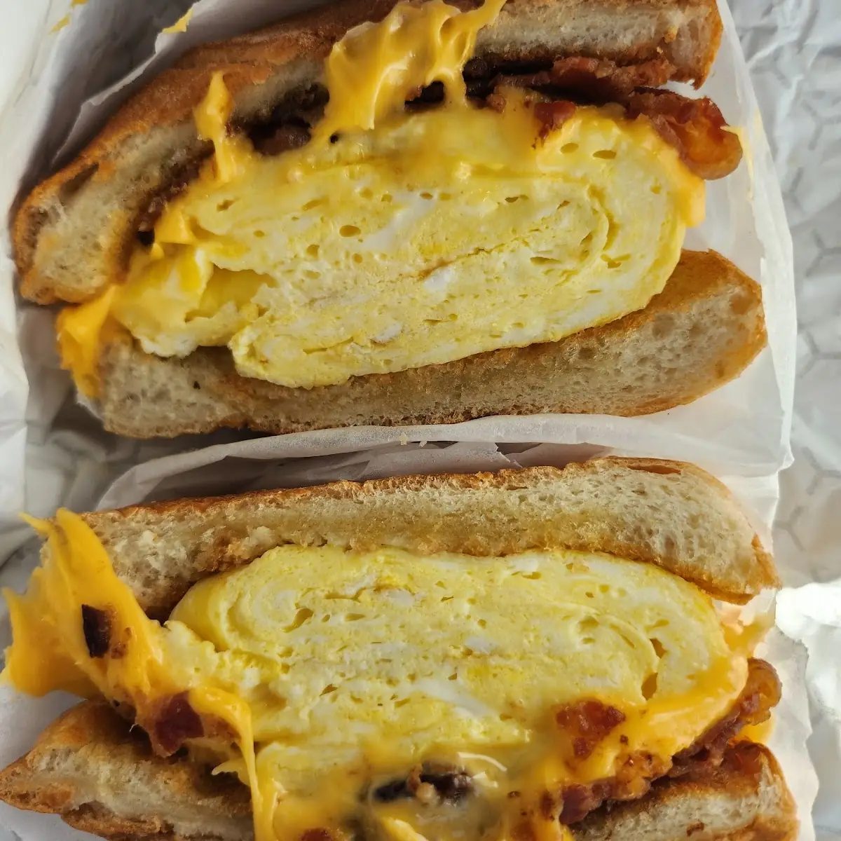 Bacon Egg and Cheese Sandwich