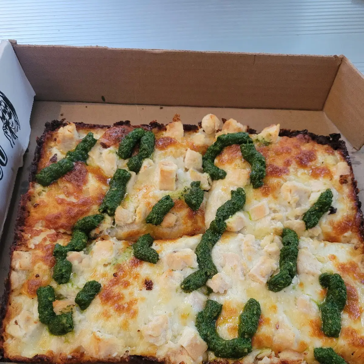 Chicken Pesto Pizza