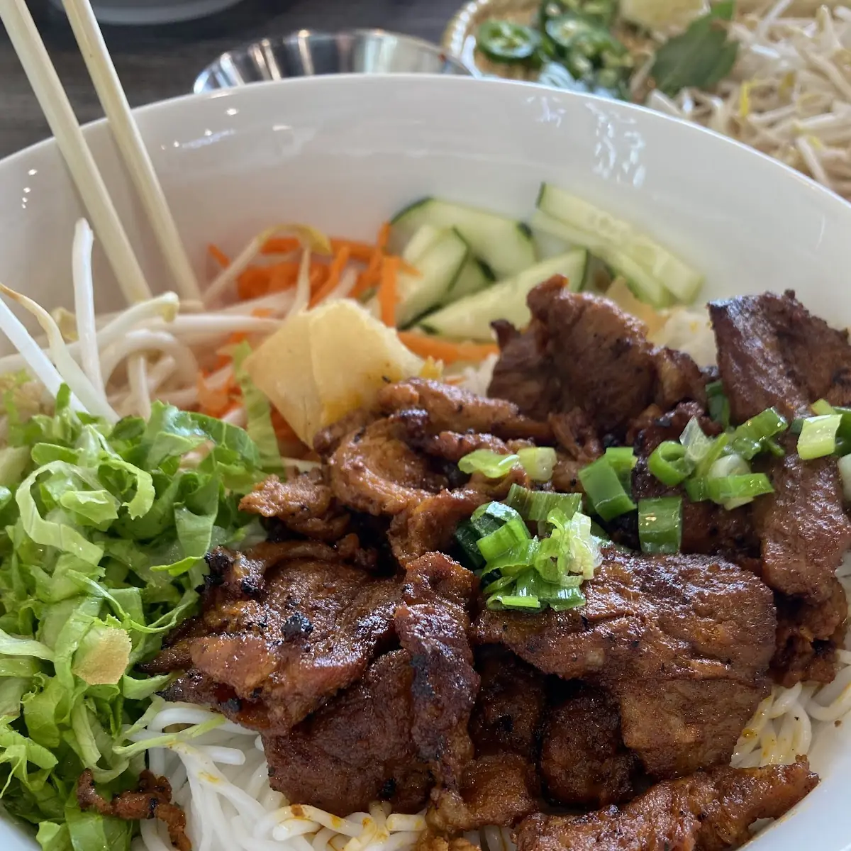 - Bun Thit Nuong Pork