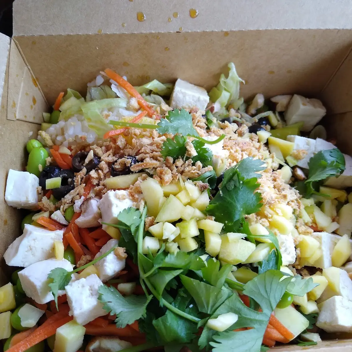 Tofu Poke Bowl