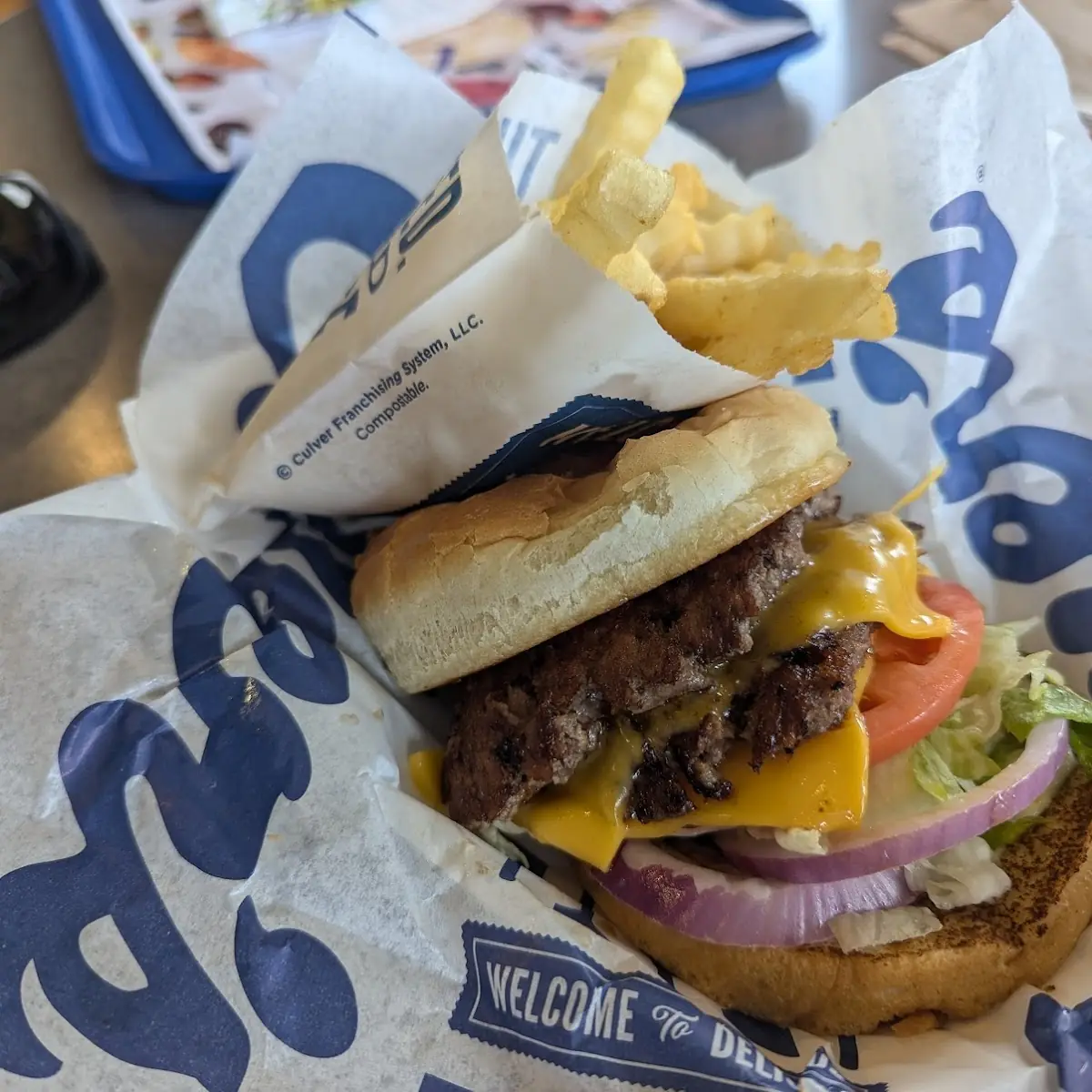 Butter Burger Double Cheeseburger Combo