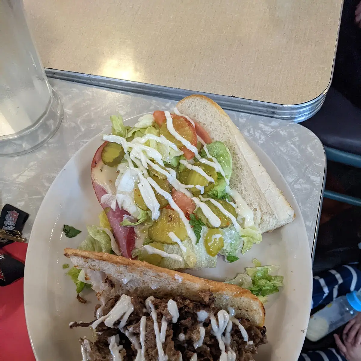 Half Italian Half Cheese Steak