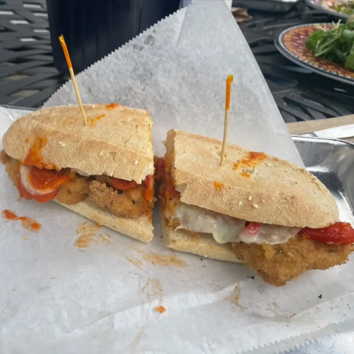 Chicken Parmigiana Sub