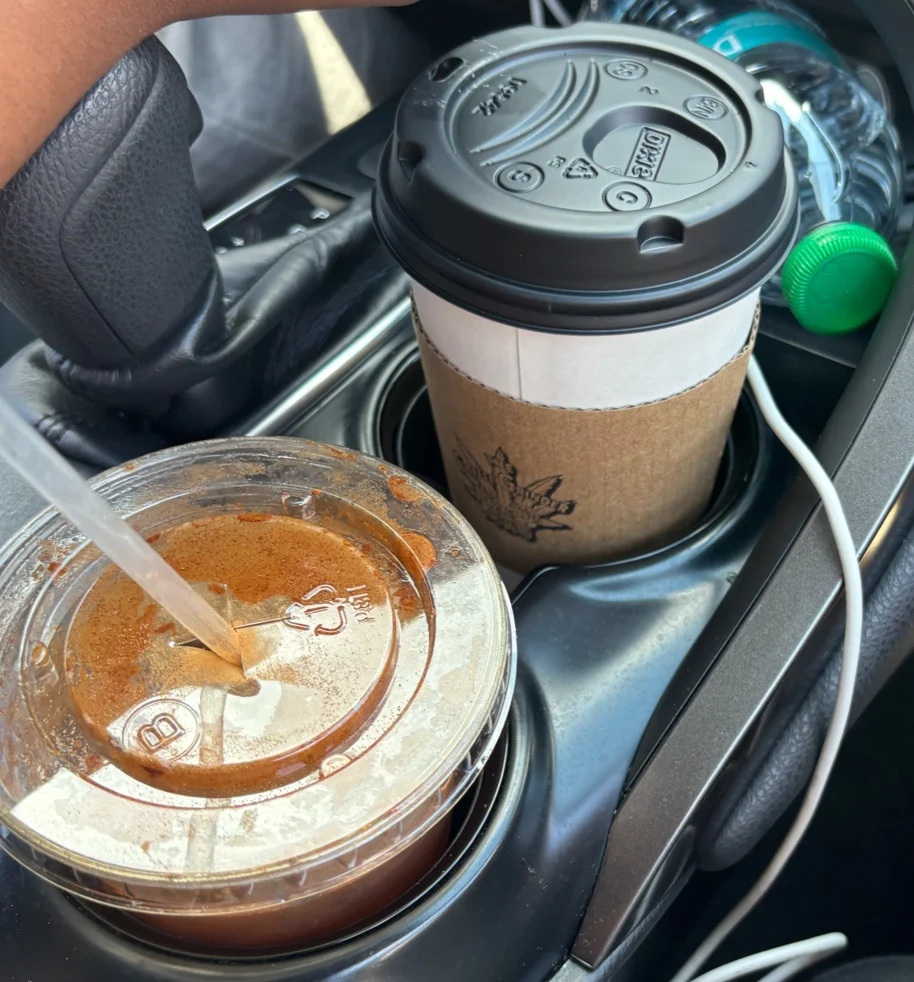 Hot Hazelnut Oatmilk Latte