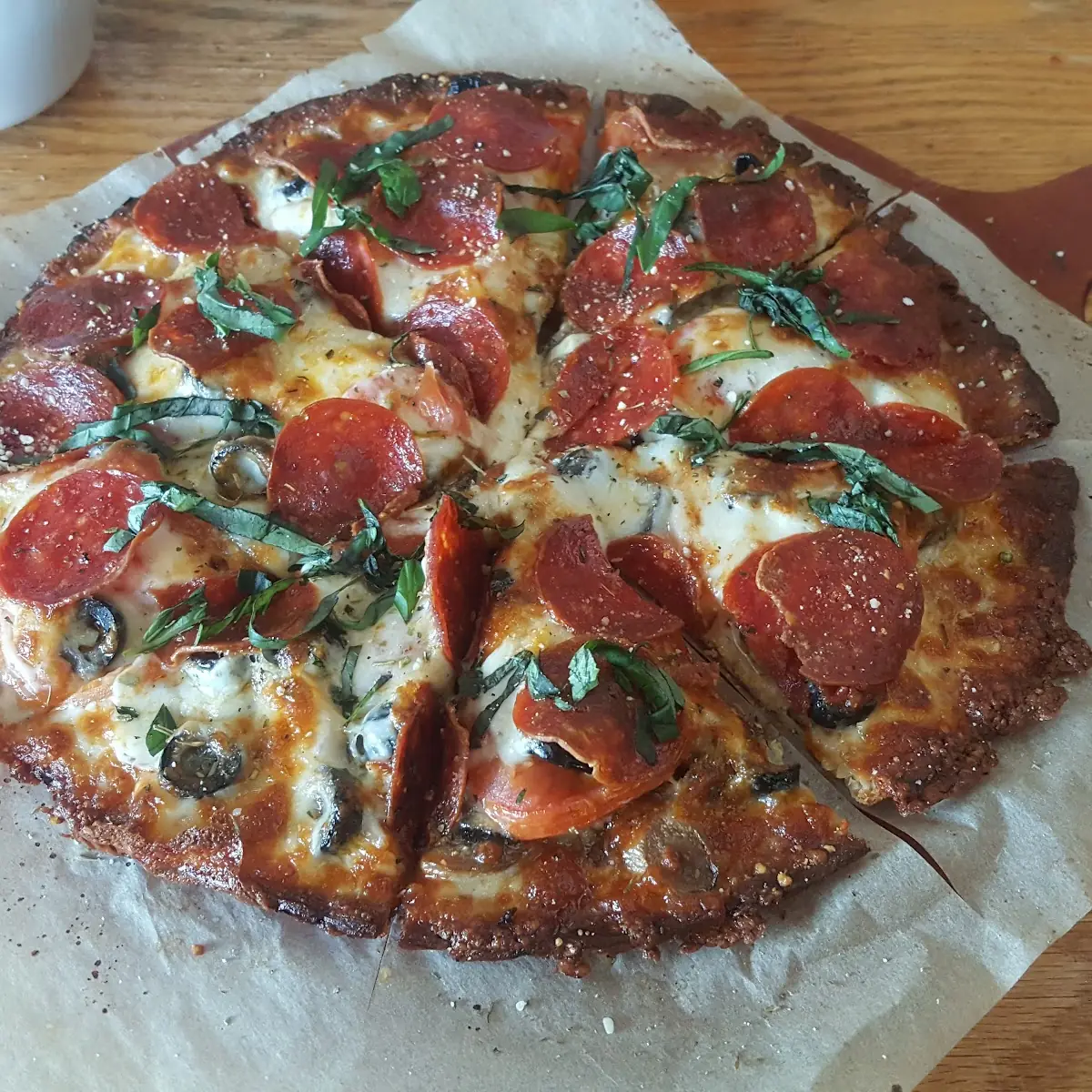 Cauliflower Crust Pizza