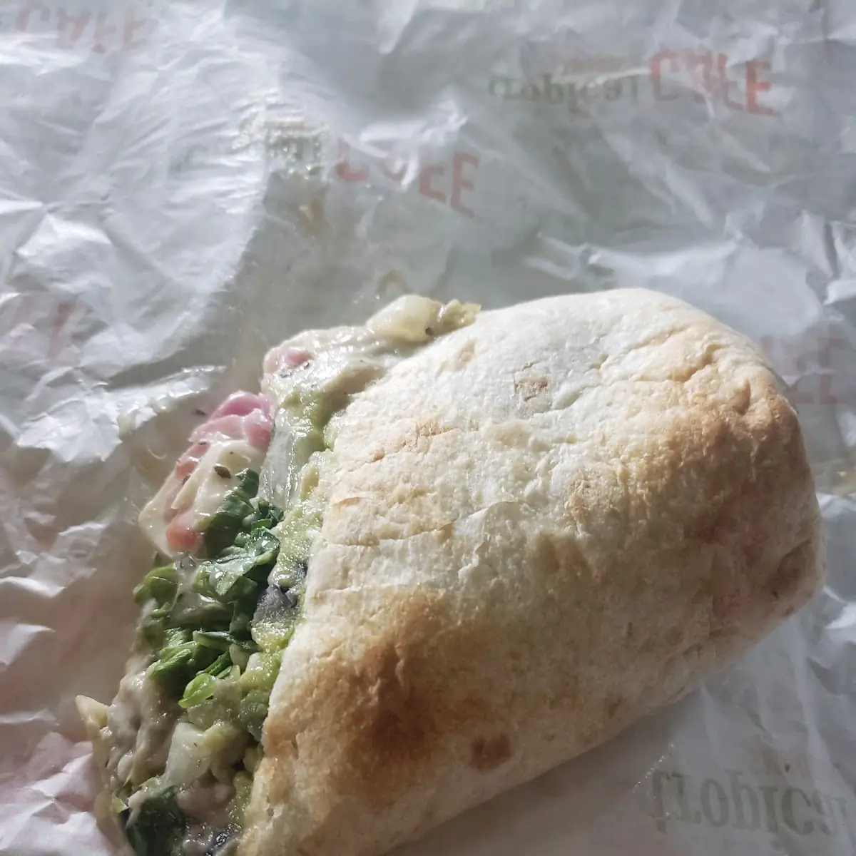 Spinach Feta & Pesto Wrap